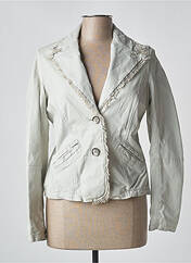 Veste en cuir gris OAKWOOD pour femme seconde vue