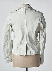 Veste en cuir gris OAKWOOD pour femme seconde vue