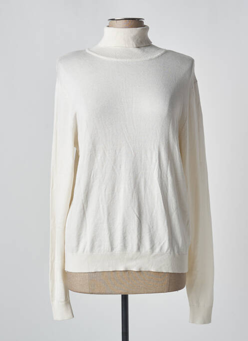 Pull col roulé beige BILLTORNADE pour femme