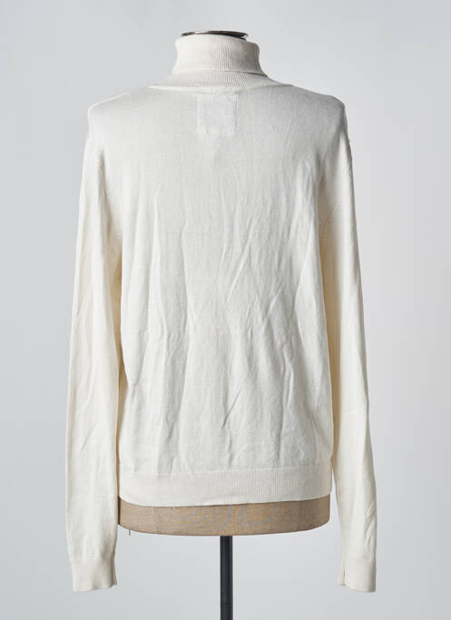Pull col roulé beige BILLTORNADE pour femme