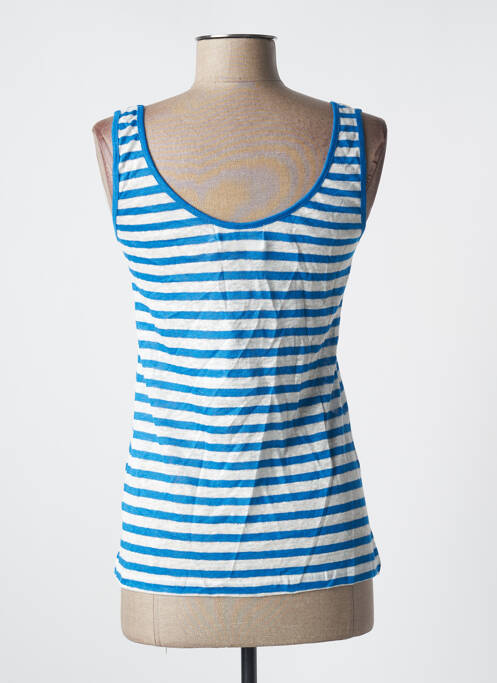 Débardeur bleu ABSOLUT CASHMERE pour femme