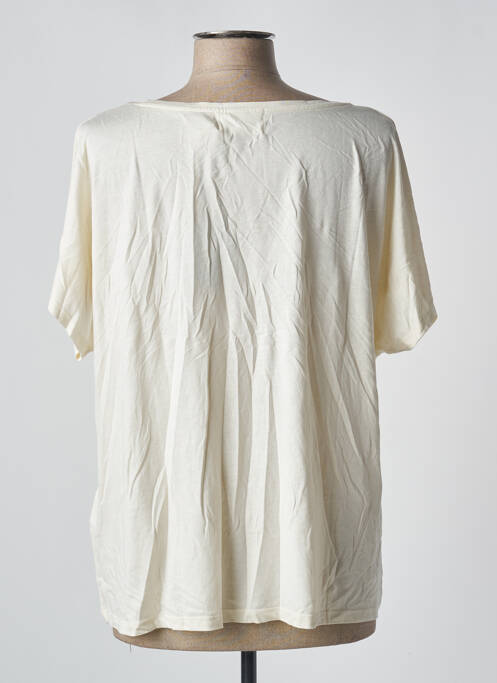 T-shirt beige ABSOLUT CASHMERE pour femme