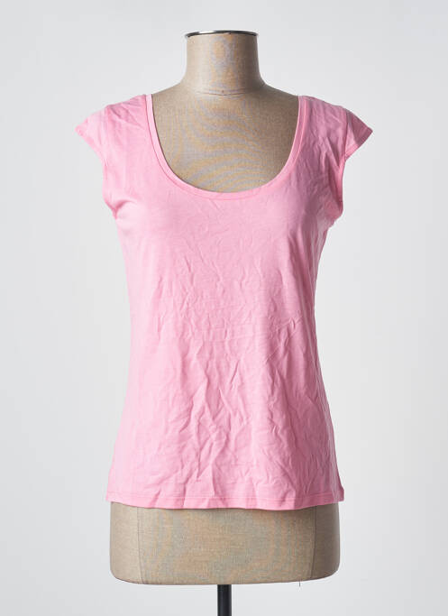 T-shirt rose ABSOLUT CASHMERE pour femme