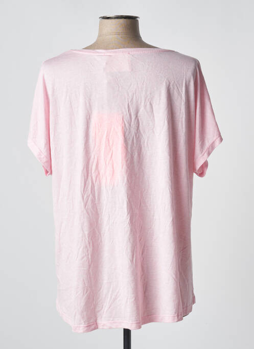 T-shirt rose ABSOLUT CASHMERE pour femme