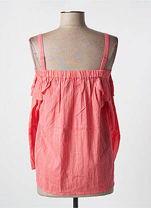 Blouse manches 3/4 manches 3/4 rose NAF NAF femme