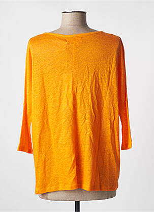 T-shirt manches 3/4 manches 3/4 orange NOTSHY femme