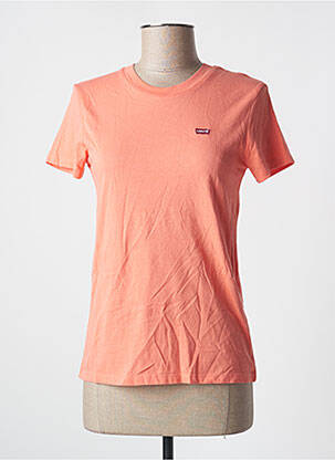 T-shirt stretch manches courtes orange LEVI'S femme