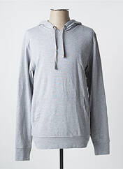 Sweat-shirt à capuche gris SLAZENGER pour homme seconde vue