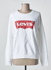 Sweat-shirt blanc LEVIS pour femme seconde vue