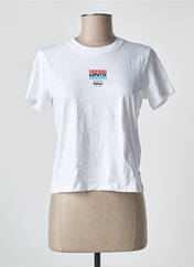 T-shirt blanc LEVIS pour femme seconde vue