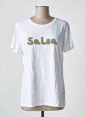 T-shirt blanc SALSA pour femme seconde vue