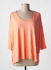 T-shirt orange NOTSHY pour femme seconde vue