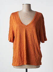 T-shirt orange NOTSHY pour femme seconde vue