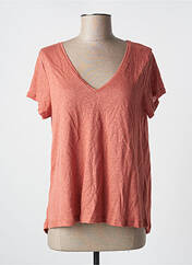 T-shirt orange NOTSHY pour femme seconde vue