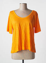 T-shirt orange NOTSHY pour femme seconde vue