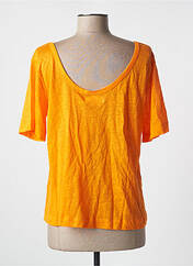 T-shirt orange NOTSHY pour femme seconde vue