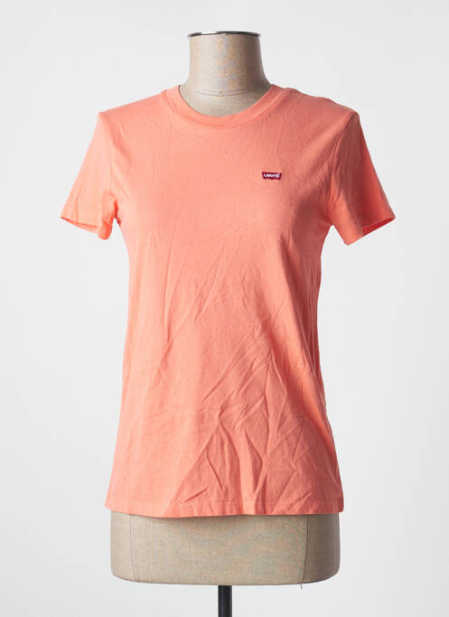 T-shirt stretch manches courtes orange LEVIS femme
