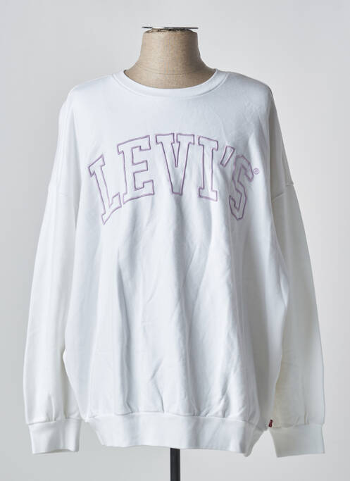 Sweat-shirt blanc LEVIS pour femme