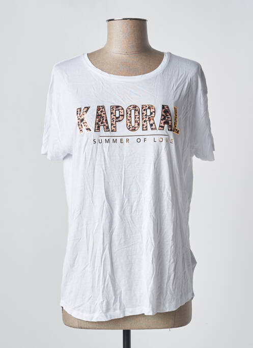 T-shirt blanc KAPORAL pour femme