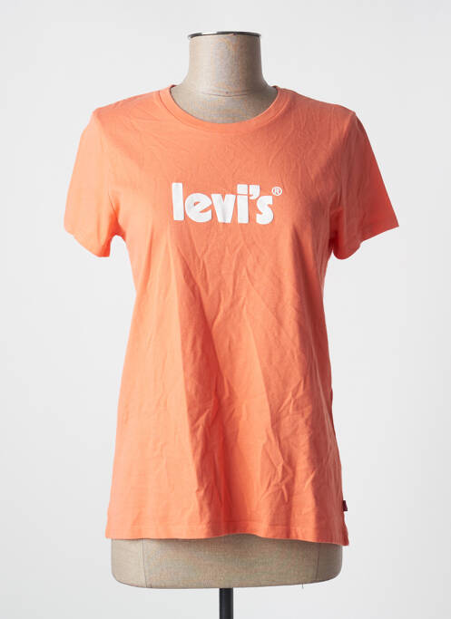 T-shirt orange LEVIS pour femme