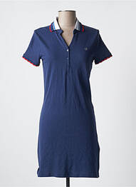 Robe courte manches courtes manches courtes bleu KAPORAL femme