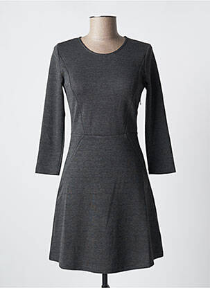 Robe courte manches longues manches longues gris JENNYFER femme