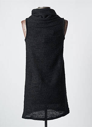 Robe courte sans manche sans manche noir JENNYFER femme