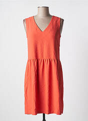 Robe courte orange CYRILLUS pour femme seconde vue