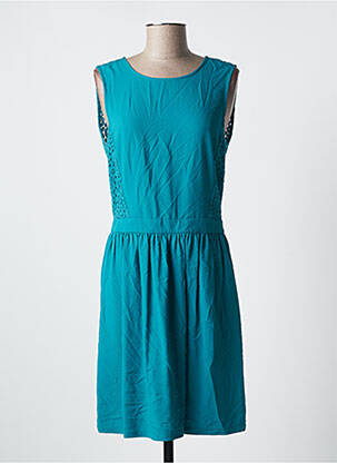 Robe mi-longue bleu COMPTOIR DES COTONNIERS pour femme