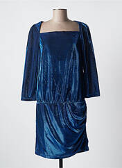 Robe mi-longue bleu SEE U SOON pour femme seconde vue