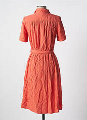 Robe mi-longue orange CYRILLUS pour femme seconde vue