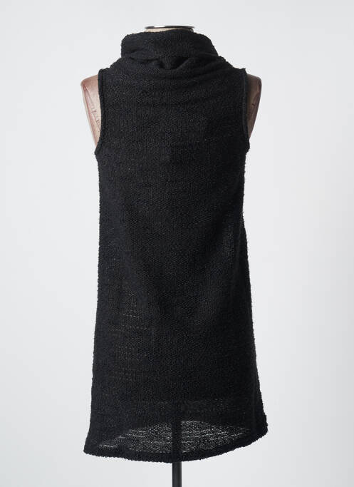 Robe courte sans manche sans manche noir JENNYFER femme