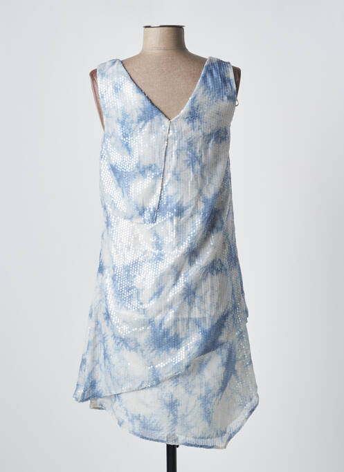 Robe courte bleu 1 2 3 pour femme