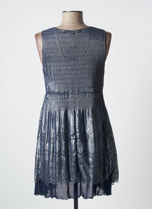 Robe courte bleu FRED SABATIER pour femme