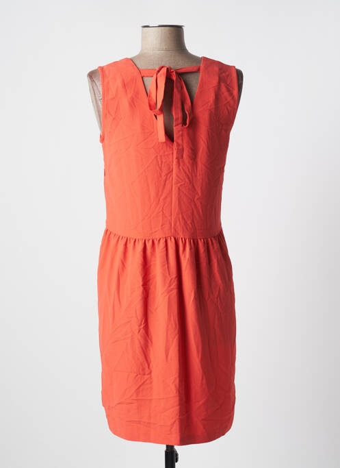 Robe courte orange CYRILLUS pour femme