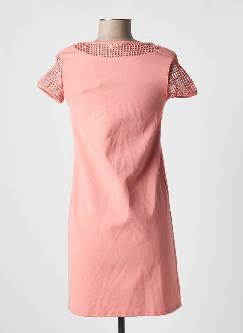 Robe courte rose NAF NAF pour femme