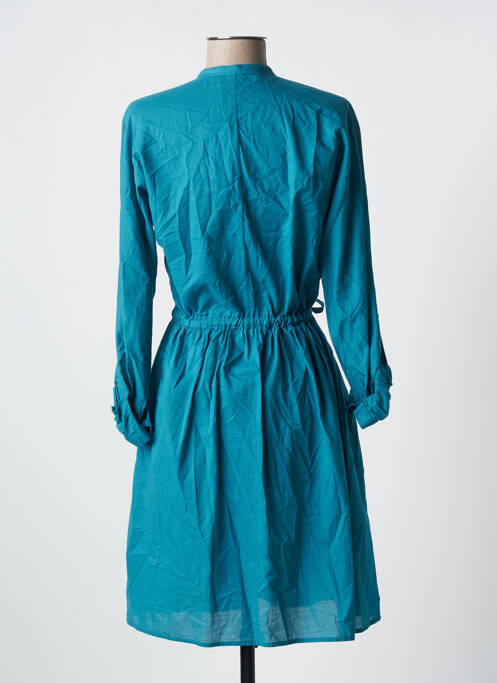 Robe mi-longue bleu COMPTOIR DES COTONNIERS pour femme