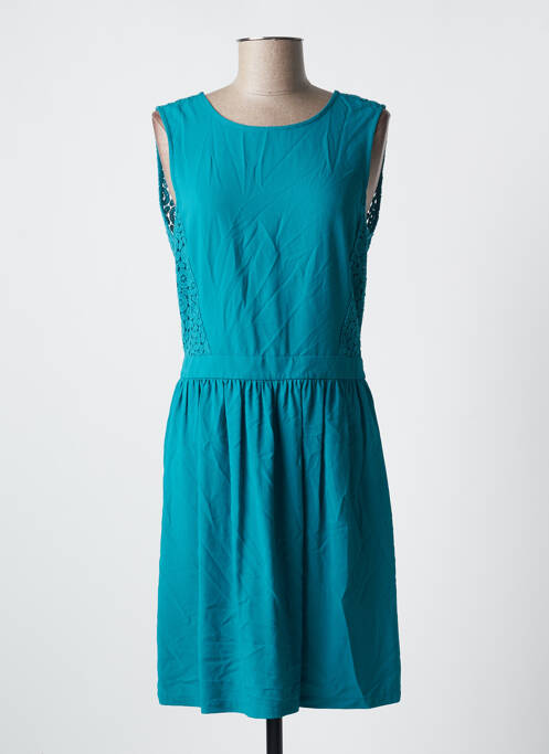 Robe mi-longue bleu COMPTOIR DES COTONNIERS pour femme