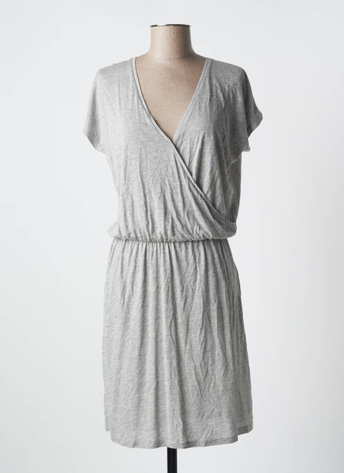 Robe mi-longue gris ABSOLUT CASHMERE pour femme