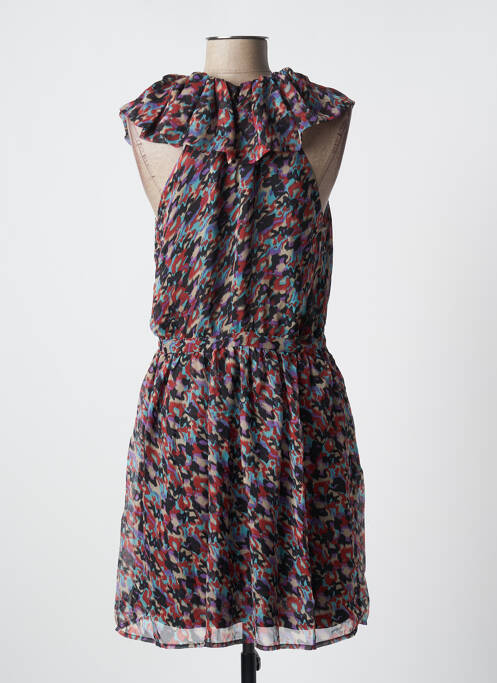 Robe mi-longue noir SEE U SOON pour femme