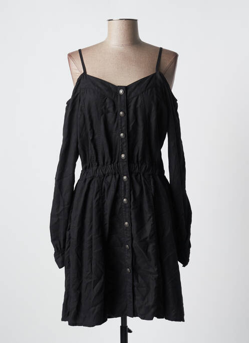 Robe mi-longue noir THE KOOPLES pour femme