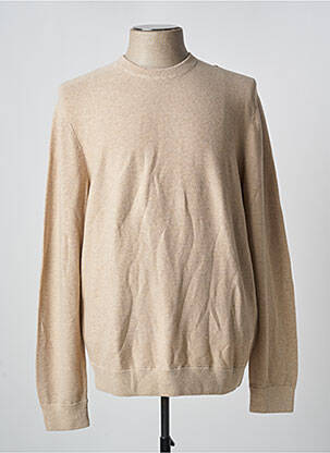 Pull stretch manches longues marron DOCKERS homme