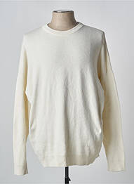 Pull stretch manches longues beige DEFACTO homme