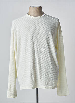 Pull stretch manches longues beige DEFACTO homme