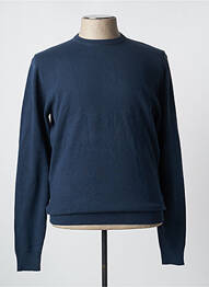 Pull stretch manches longues bleu BILL TORNADE homme