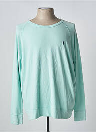 Sweat-shirt stretch manches longues vert RALPH LAUREN homme