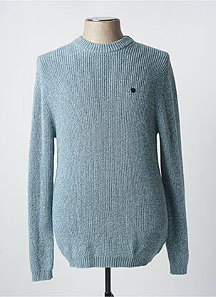 Pull stretch manches longues bleu KAPORAL homme