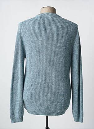 Pull stretch manches longues bleu KAPORAL homme