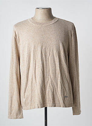 Pull stretch manches longues marron THE KOOPLES homme