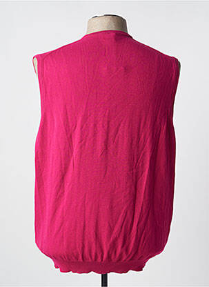 Pull stretch sans manche rose HENRY COTTON'S homme